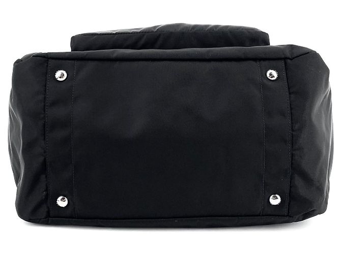 Prada Borsa per neonati in Re-Nylon Nero - vista 15