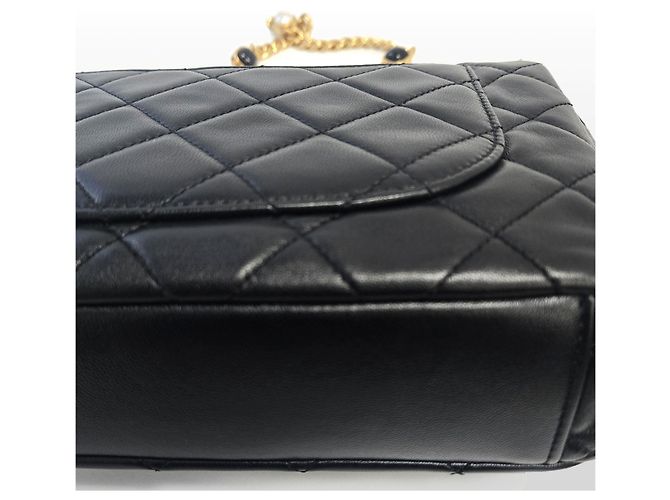 Chanel Borsa a tracolla Jewel On Medium Flap Black Nero - vista 10