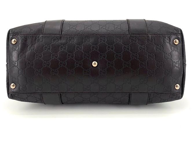 Bamboo Gucci Borsa tote a tracolla in bambù Shima Marrone - vista 6