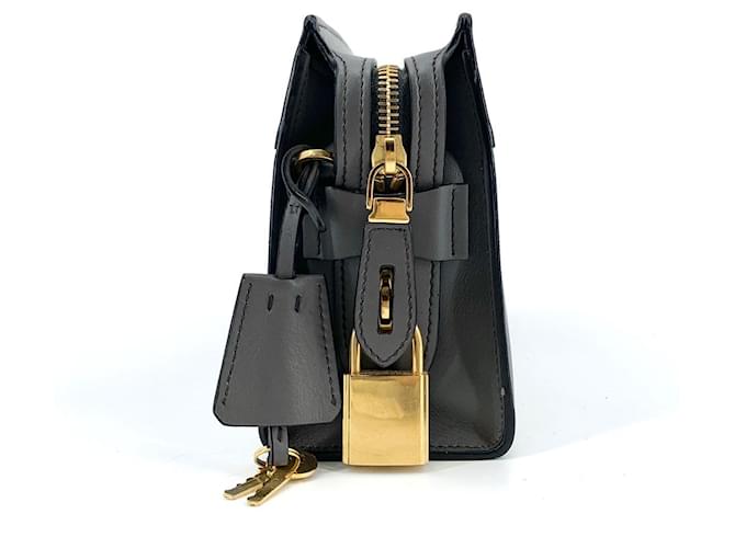 Prada Mini borsa a tracolla Saffiano Esplanade Marrone - vista 12
