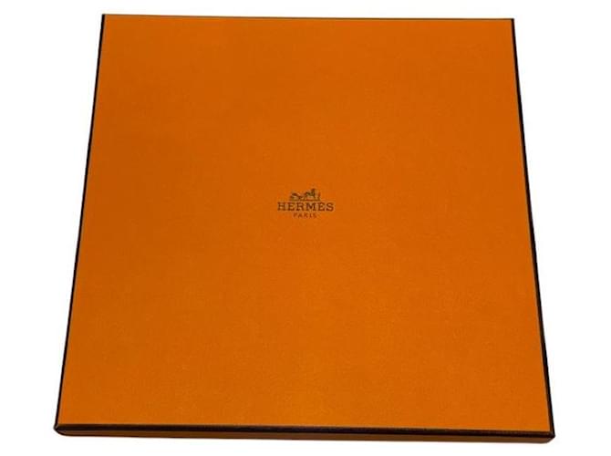 Hermès Sciarpa in twill Pierre/Kaki Multicolore - vista 6