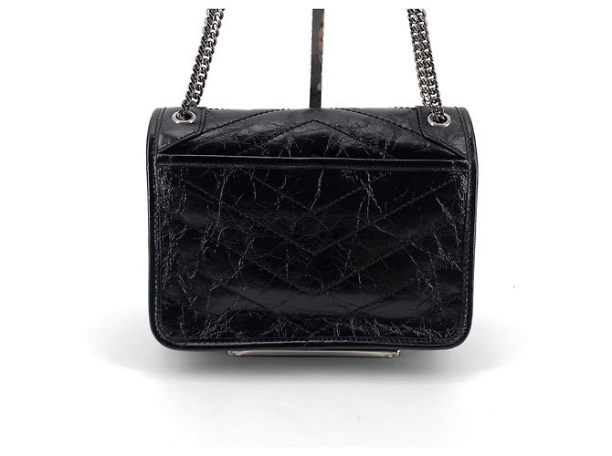 Saint Laurent Borsa Niki Bag Baby Shoulder Bag Nero - vista 11
