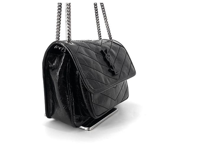 Saint Laurent Borsa Niki Bag Baby Shoulder Bag Nero - vista 13