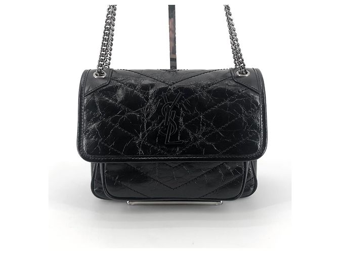 Saint Laurent Borsa Niki Bag Baby Shoulder Bag Nero - vista 2