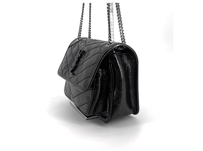 Saint Laurent Borsa Niki Bag Baby Shoulder Bag Nero - vista 4