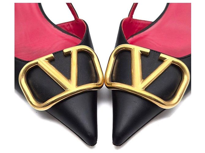 Valentino Slingback con logo - vista 4