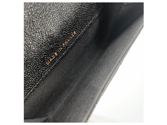 Chanel Boy Kartenetui mit Klappe in Goldton Schwarz - Ansicht 5