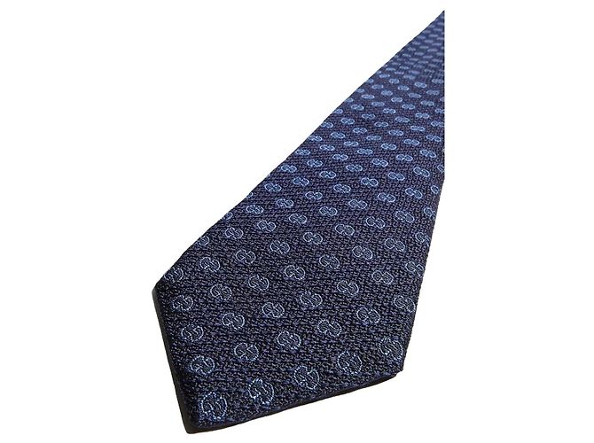 Gucci Silk Jacquard Tie Blue - view 2