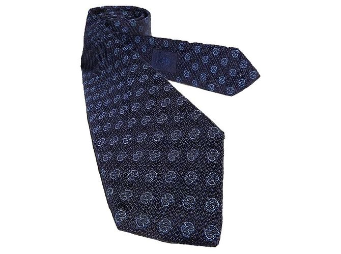 Gucci Silk Jacquard Tie Blue - view 3