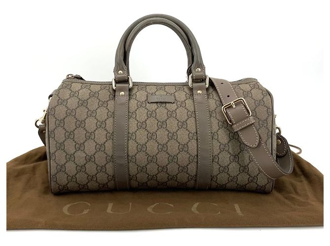 Gucci PVC Boston Tote Bag Braun - Ansicht 10