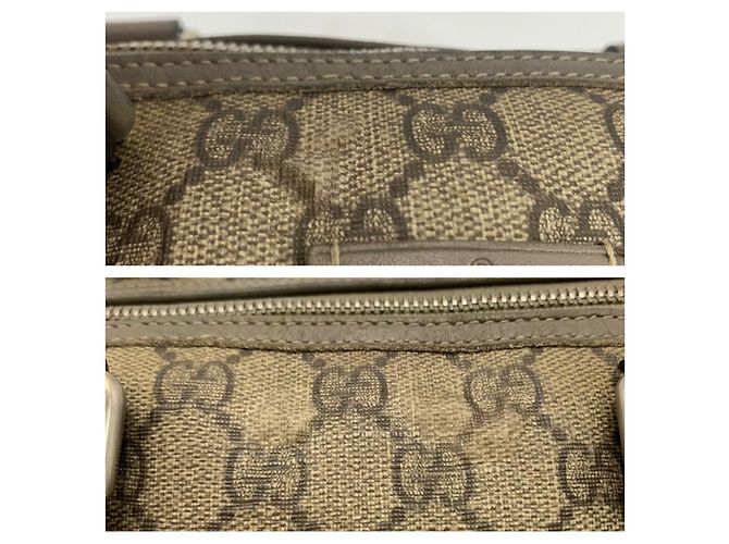 Gucci PVC Boston Tote Bag Braun - Ansicht 18