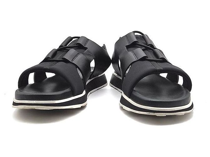 Hermès Player Sandals Black - view 2