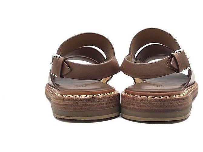 Hermès Sandali con più cinturini Marrone - vista 5