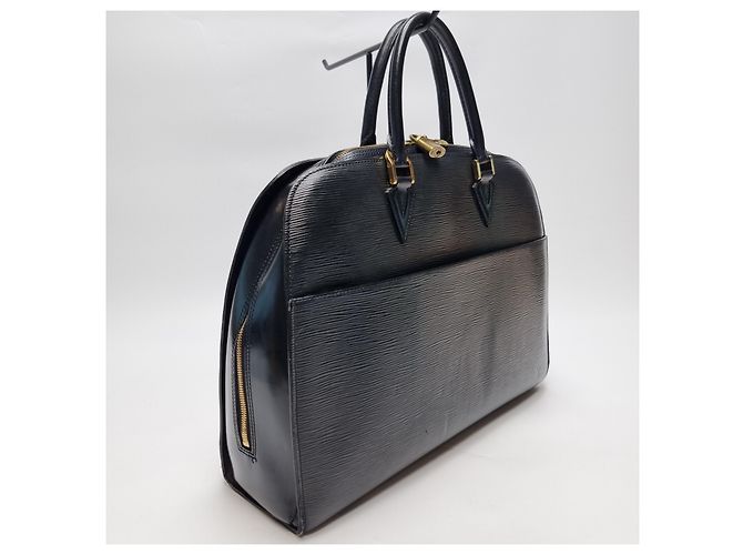 Louis Vuitton Portadocumenti Épi Sorbonne Nero Unisex (Top Grade, Valigetta, Modello Raro) - vista 5