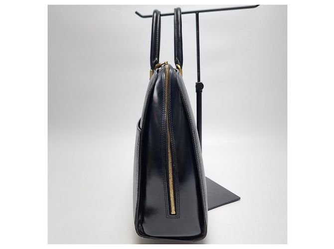 Louis Vuitton Portadocumenti Épi Sorbonne Nero Unisex (Top Grade, Valigetta, Modello Raro) - vista 7