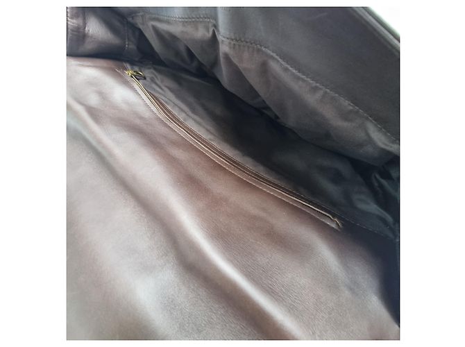 Bottega Veneta Valigetta Intrecciato Marrone - vista 14