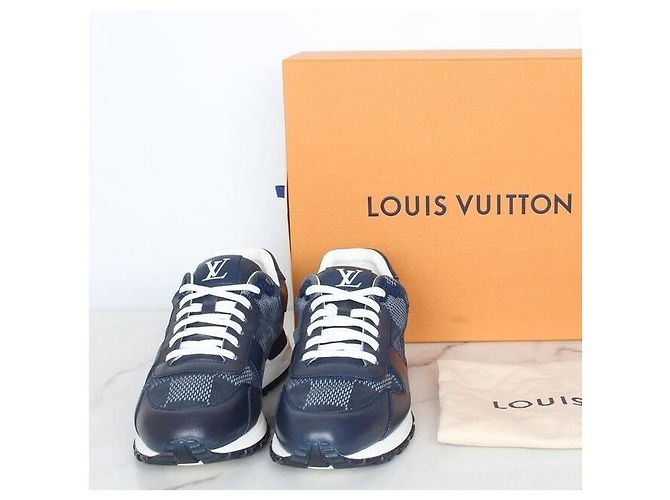 Louis Vuitton Sneakers Damier Runaway Navy Blu - vista 2