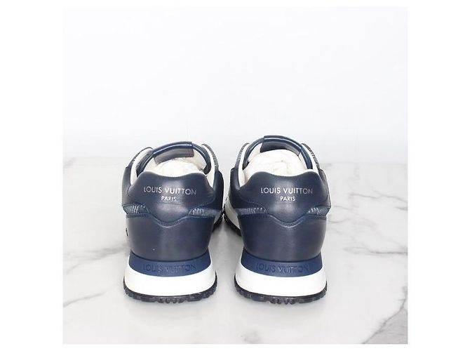 Louis Vuitton Sneakers Damier Runaway Navy Blu - vista 6