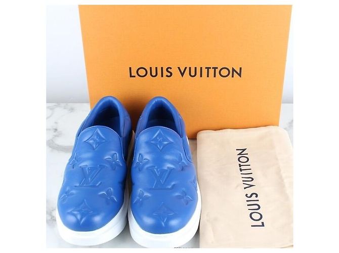 Louis Vuitton Slip-On Monogram Beverly Hills Blue - vista 2