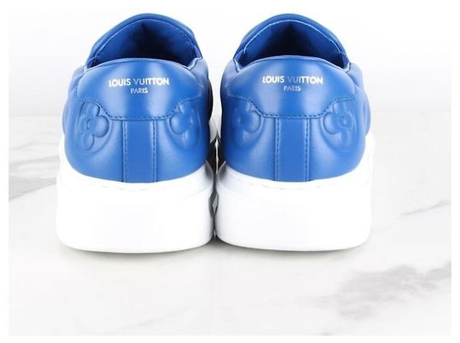 Louis Vuitton Slip-On Monogram Beverly Hills Blue - vista 4