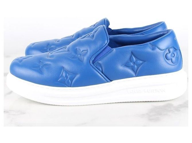 Louis Vuitton Slip-On Monogram Beverly Hills Blue - vista 5