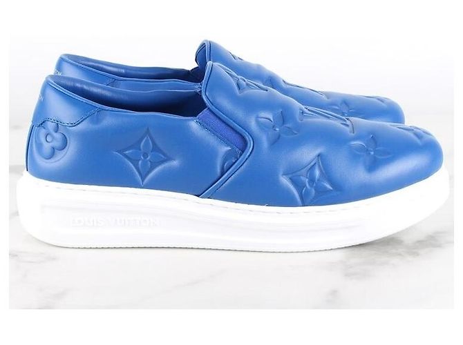 Louis Vuitton Slip-On Monogram Beverly Hills Blue - vista 7