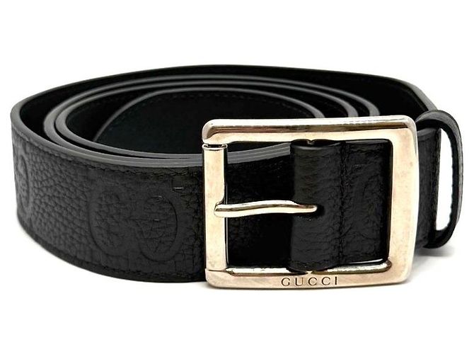 Gucci Ledergürtel Schwarz - Ansicht 2