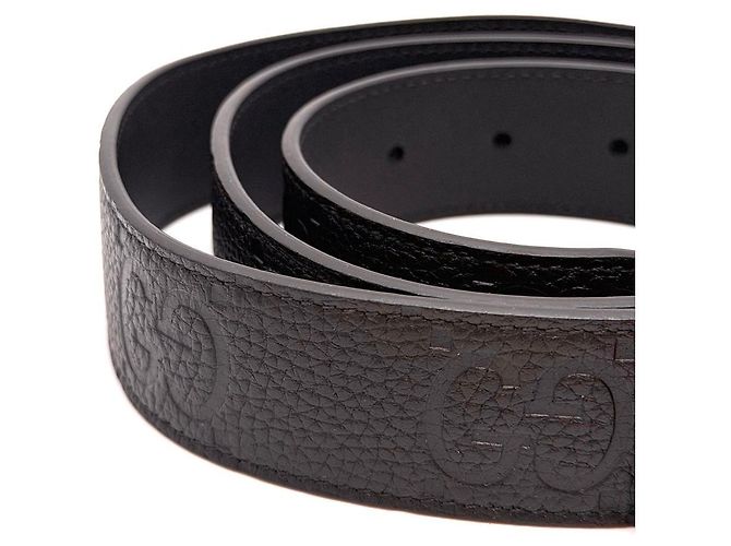 Gucci Ledergürtel Schwarz - Ansicht 3
