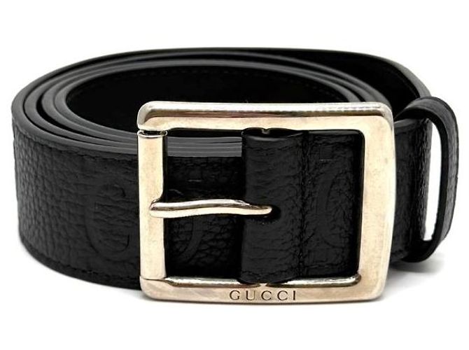 Gucci Ledergürtel Schwarz - Ansicht 4