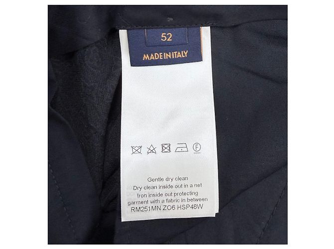 Louis Vuitton Pantaloncini in seta e cotone con monogramma nero - vista 5