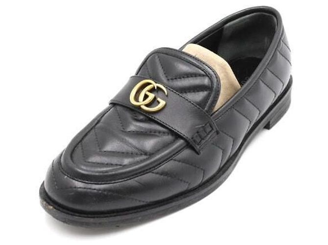 Gucci Mocassini da donna Black GG Marmont Matelassé - vista 2