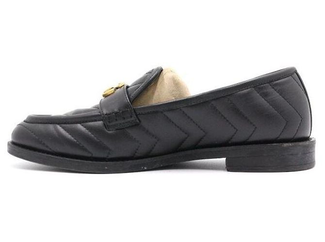 Gucci Mocassini da donna Black GG Marmont Matelassé - vista 4