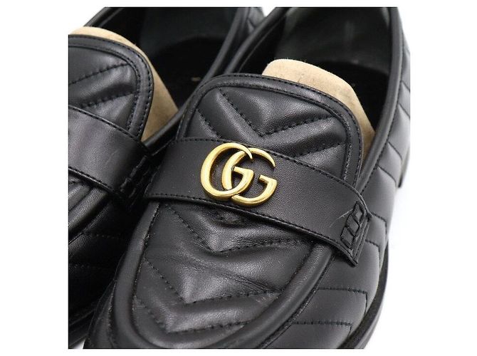 Gucci Mocassini da donna Black GG Marmont Matelassé - vista 5