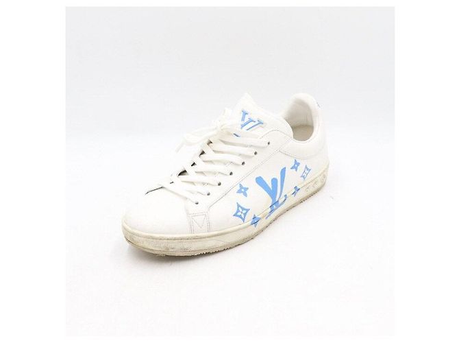 Louis Vuitton Sneakers Monogram Luxembourg Samotrace da uomo Bianco - vista 2