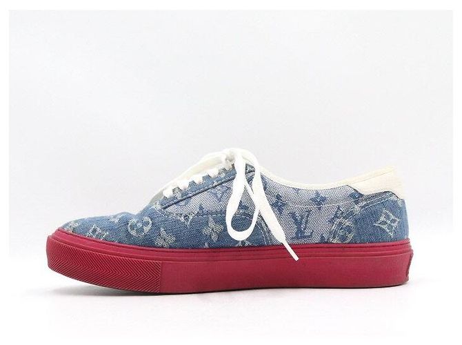 Louis Vuitton Monogram Denim Trocadero Herren-Sneaker Mehrfarben - Ansicht 4