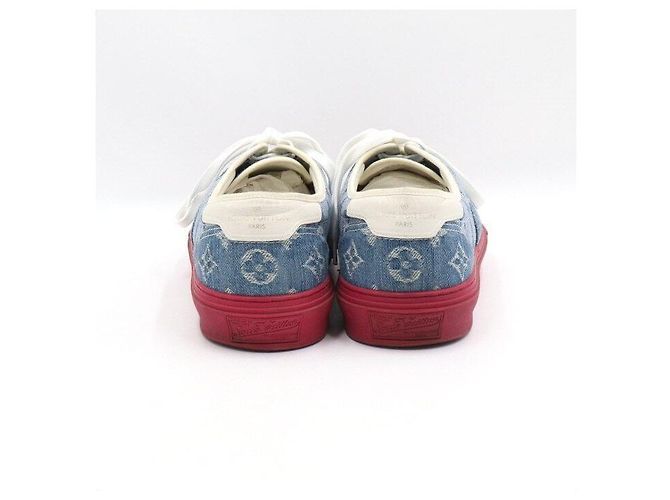 Louis Vuitton Monogram Denim Trocadero Herren-Sneaker Mehrfarben - Ansicht 6