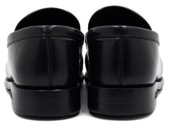 Louis Vuitton Mocassini in pelle nera da uomo Nero - vista 7