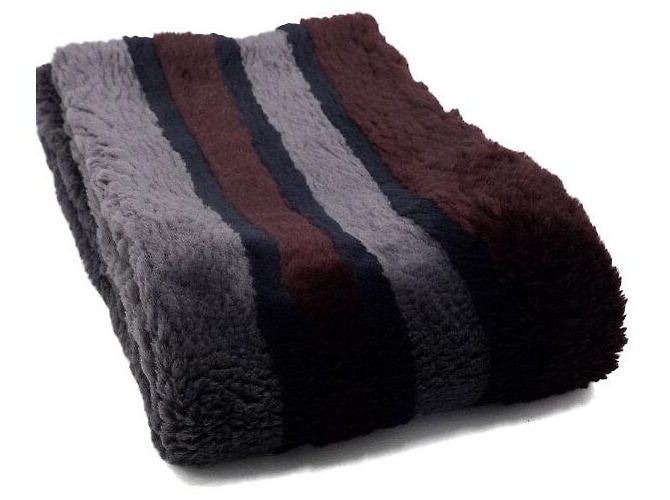 Fendi Mehrfarbiger Unisex-Schal aus Biberfell - Ansicht 3