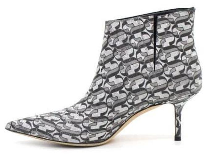 Jimmy Choo Stivaletti da donna con perle e logo Multicolore - Ansicht 4