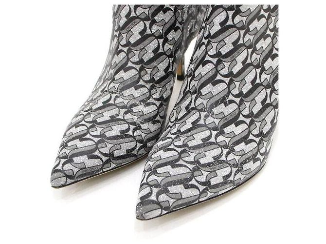 Jimmy Choo Stivaletti da donna con perle e logo Multicolore - Ansicht 6