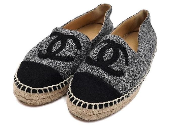 Chanel Espadrilles in tweed grigio da donna
Sneakers Marrone - vista 5