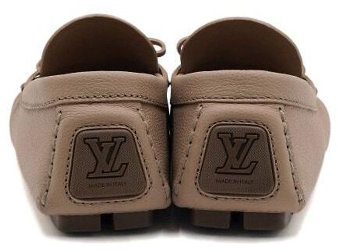 Louis Vuitton Mocassini Driver in pelle marrone da uomo - vista 6