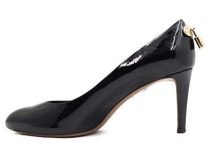 Louis Vuitton Dekorative High-Heel-Pumps Schwarz - Ansicht 4