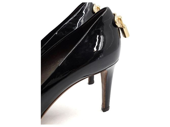 Louis Vuitton Dekorative High-Heel-Pumps Schwarz - Ansicht 6