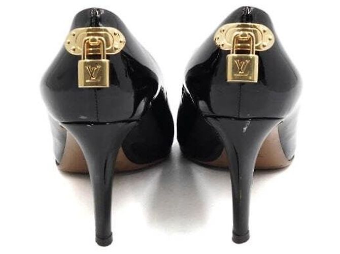 Louis Vuitton Dekorative High-Heel-Pumps Schwarz - Ansicht 7
