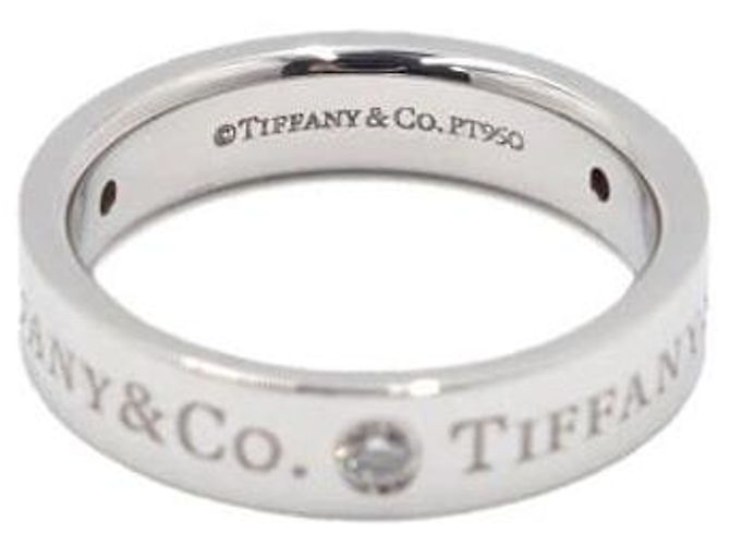 Tiffany & Co Platin-Diamant-Ring - Ansicht 4