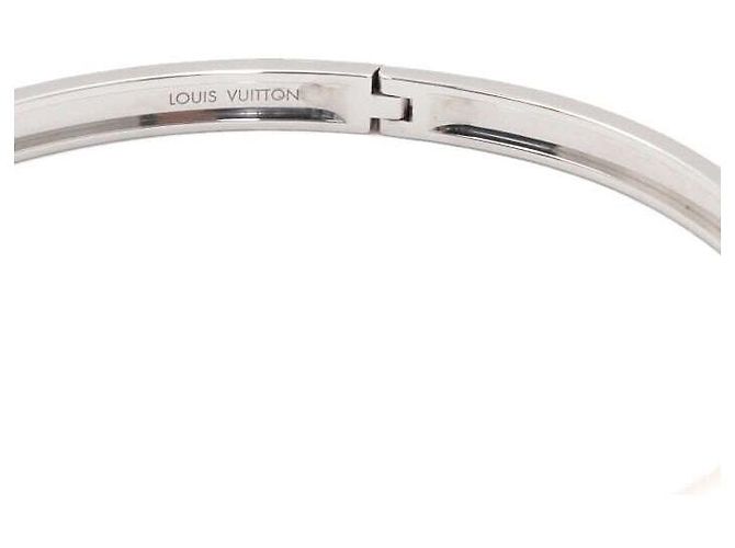 Louis Vuitton Pulsera rígida Empreinte en oro blanco - vista 6