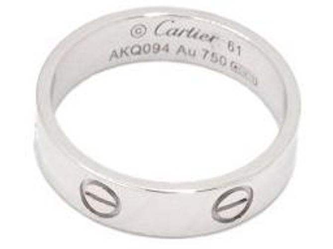 Cartier Anello Classic Love in oro bianco - vista 2
