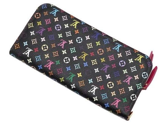 Louis Vuitton Portafoglio Long Insolite Monogram Murakami Black Multi - vista 9