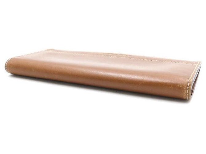 Salvatore Ferragamo Langer brauner Ledergeldbörse - Ansicht 7